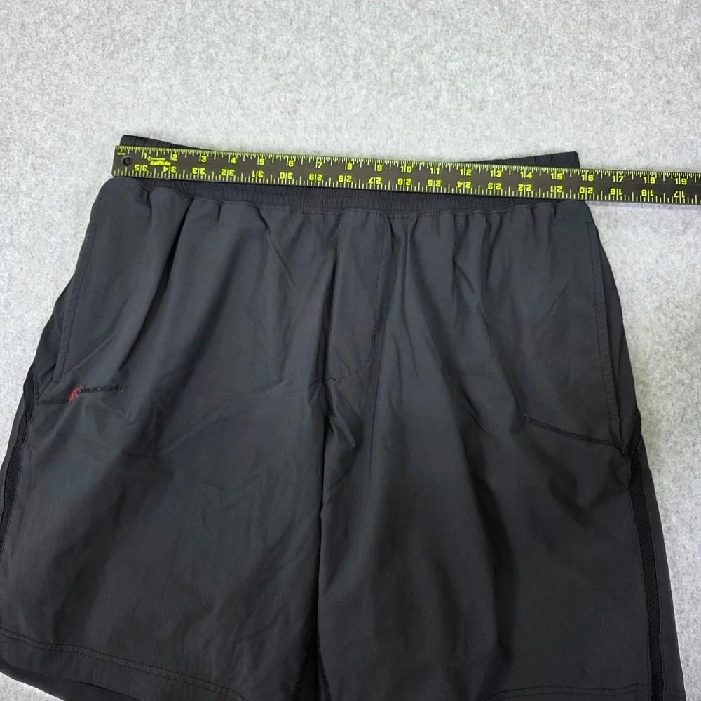 Rhone‎ Mako Mens 32 x 9' Lined Shorts Black Training Gym Athletic Workout 2-in-1